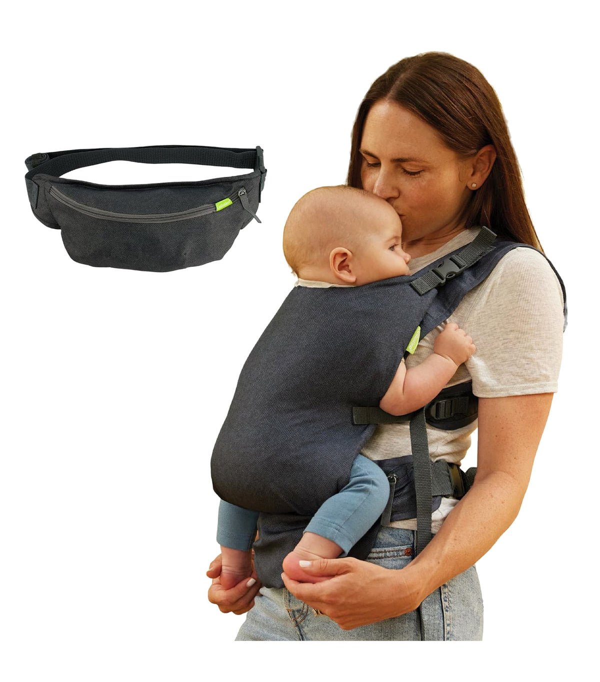 Fold and Go Baby Carrier Black