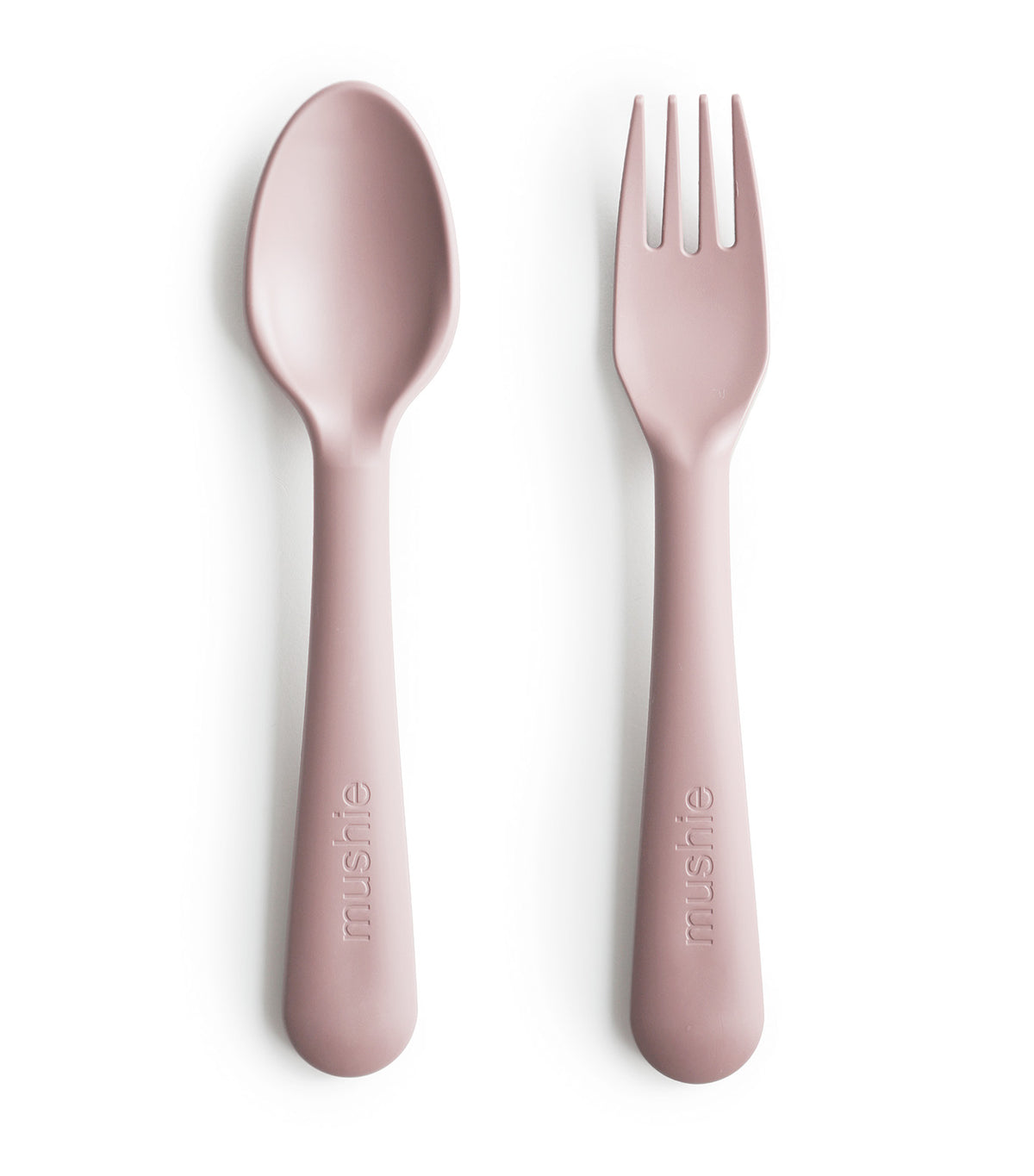 Fork and Spoon Set Blush