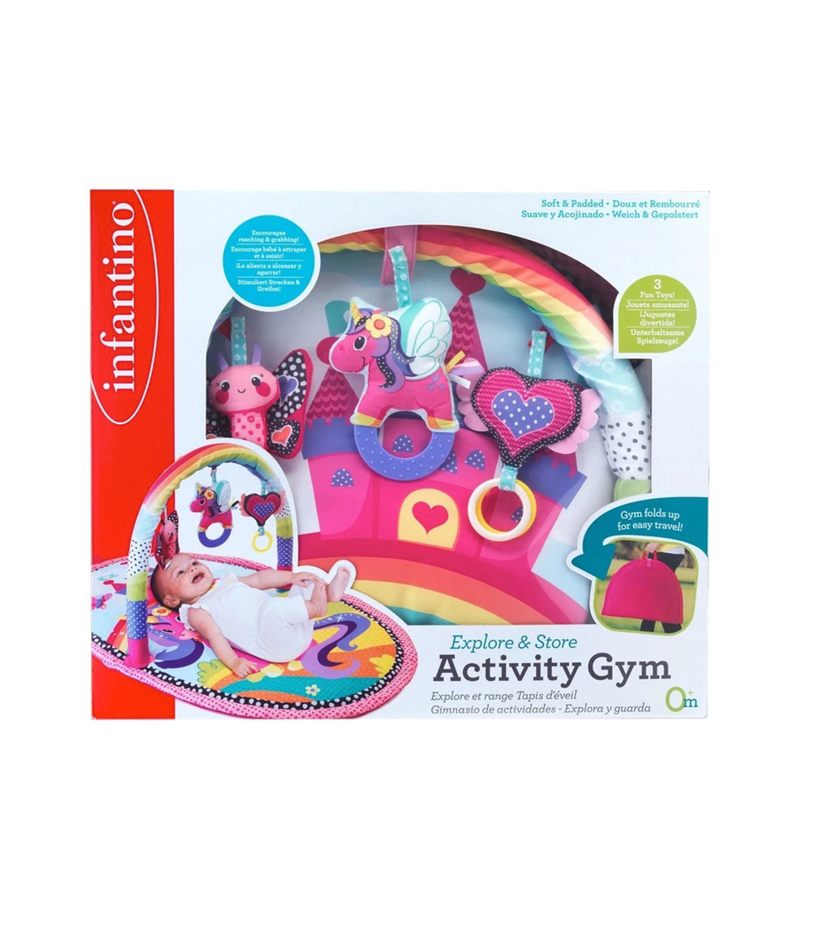 Explore and Store Activity Gym (Girl) Unicorn
