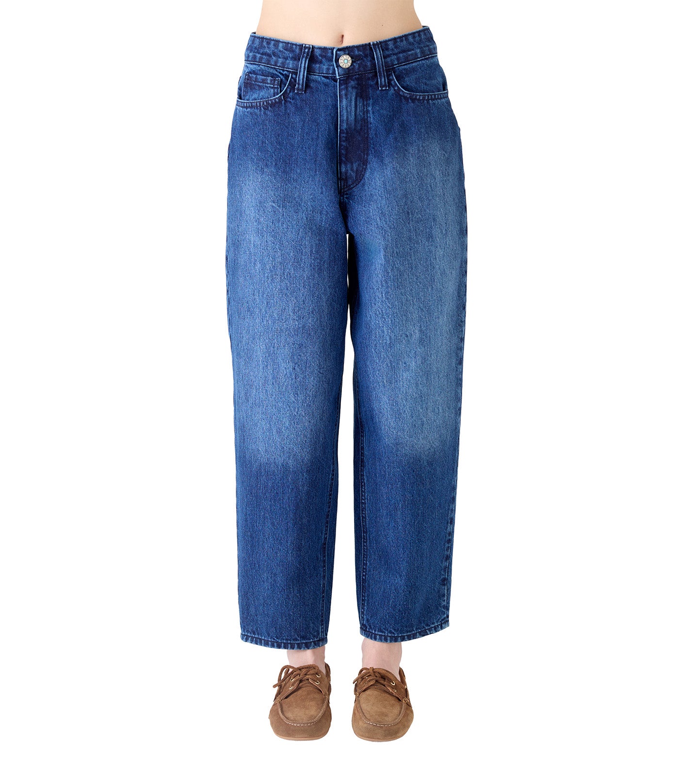 Arch Cropped Patriot Denim Blue