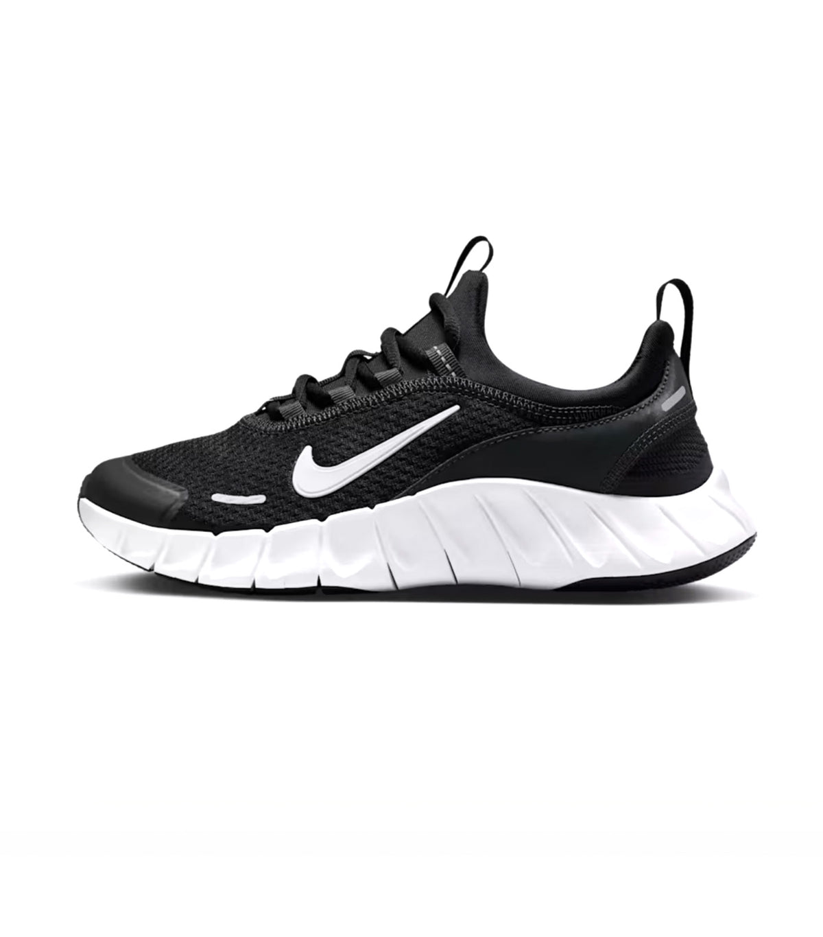 Free Ride Older Kids' Running Shoes Black/White/Anthracite