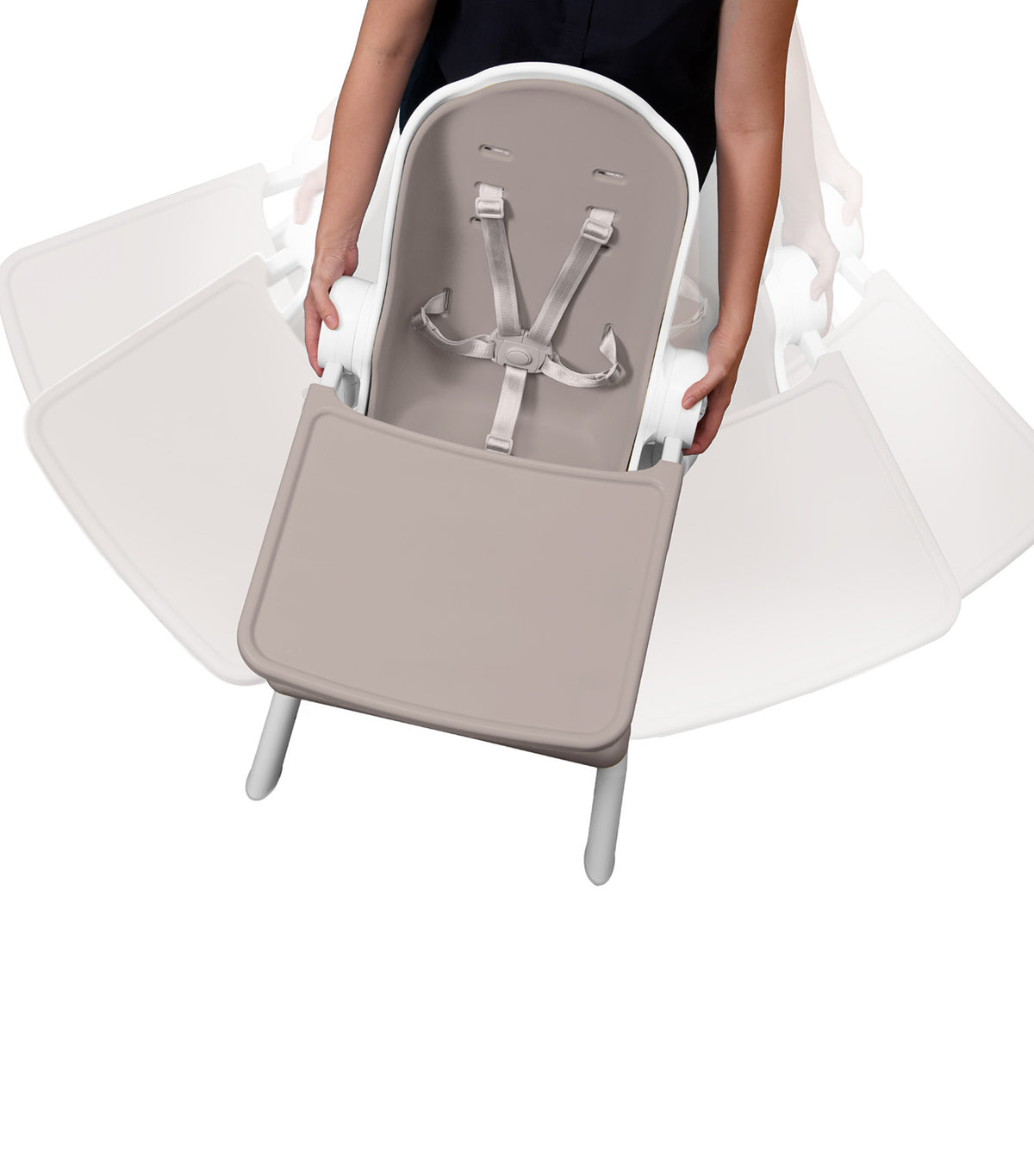 Cocoon Z High Chair Latte Brown