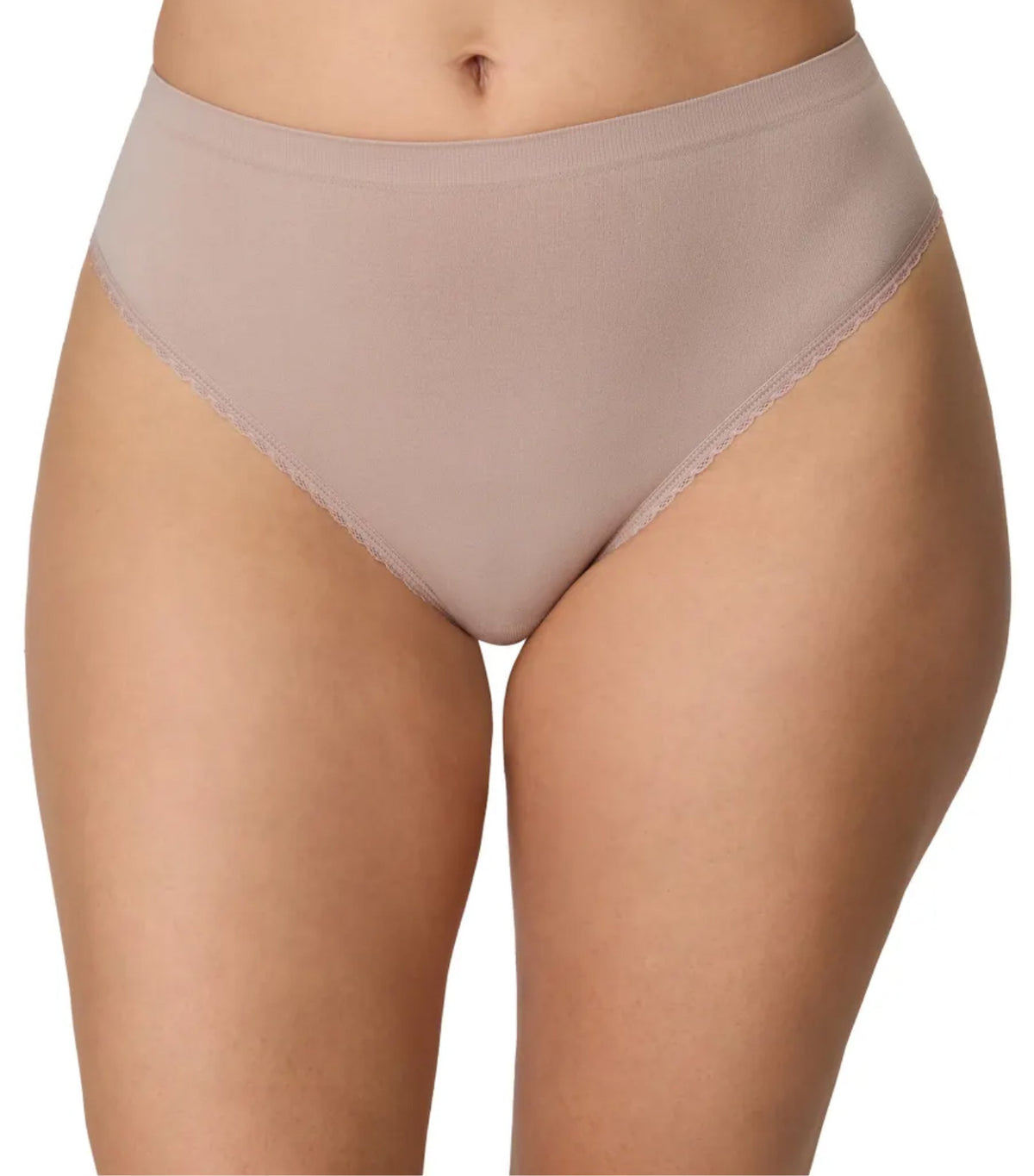 High-Cut Brief Evening Blush