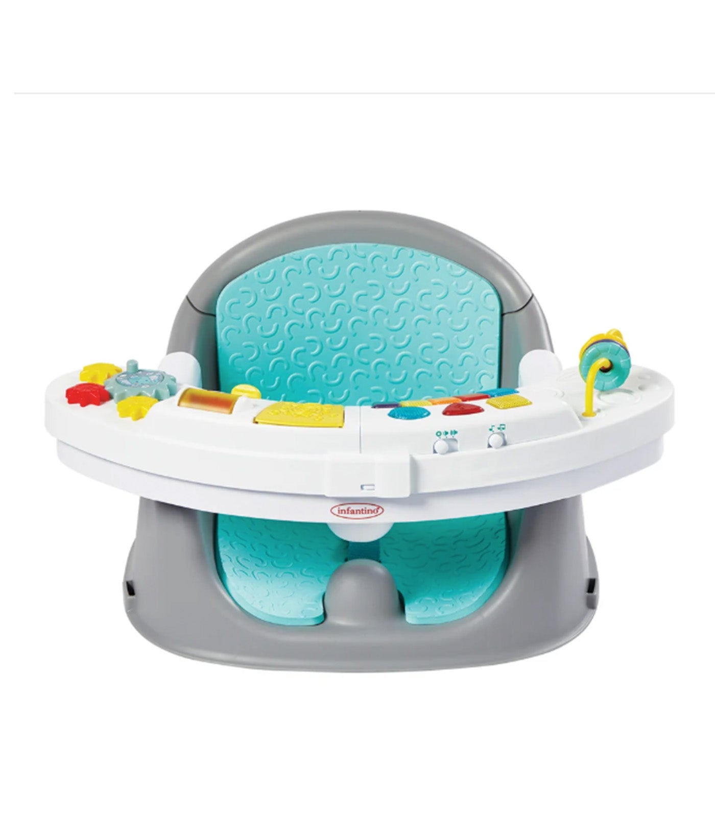 Music and Lights 3-In-1 Discovery Seat and Booster Gray/White