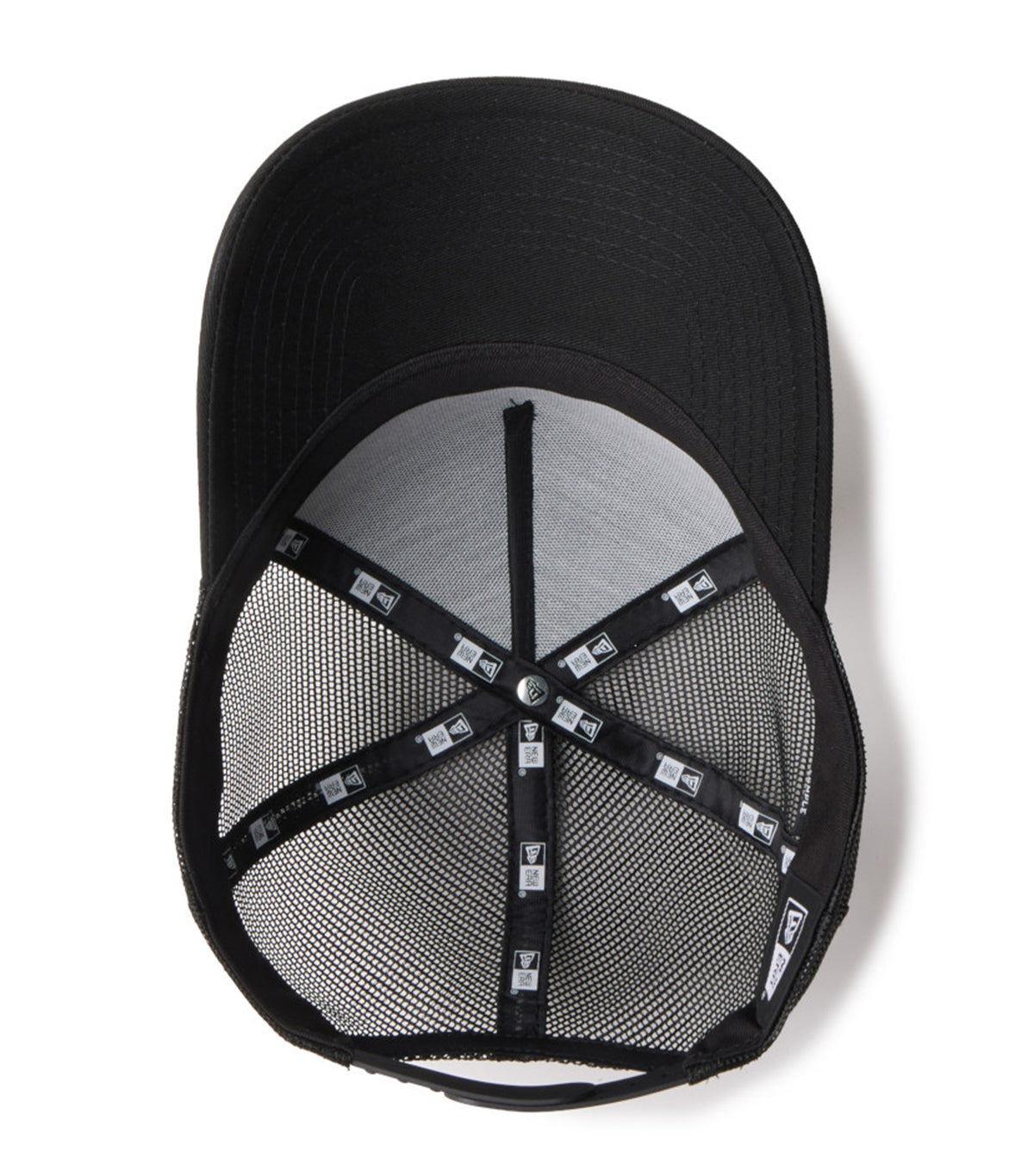 Handwritten Logo 9FORTY A-Frame Trucker Adjustable Cap Black