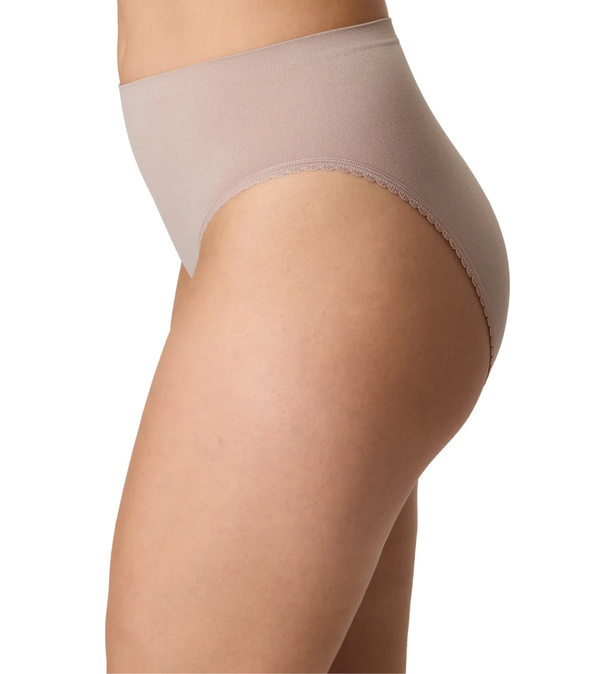 High-Cut Brief Evening Blush