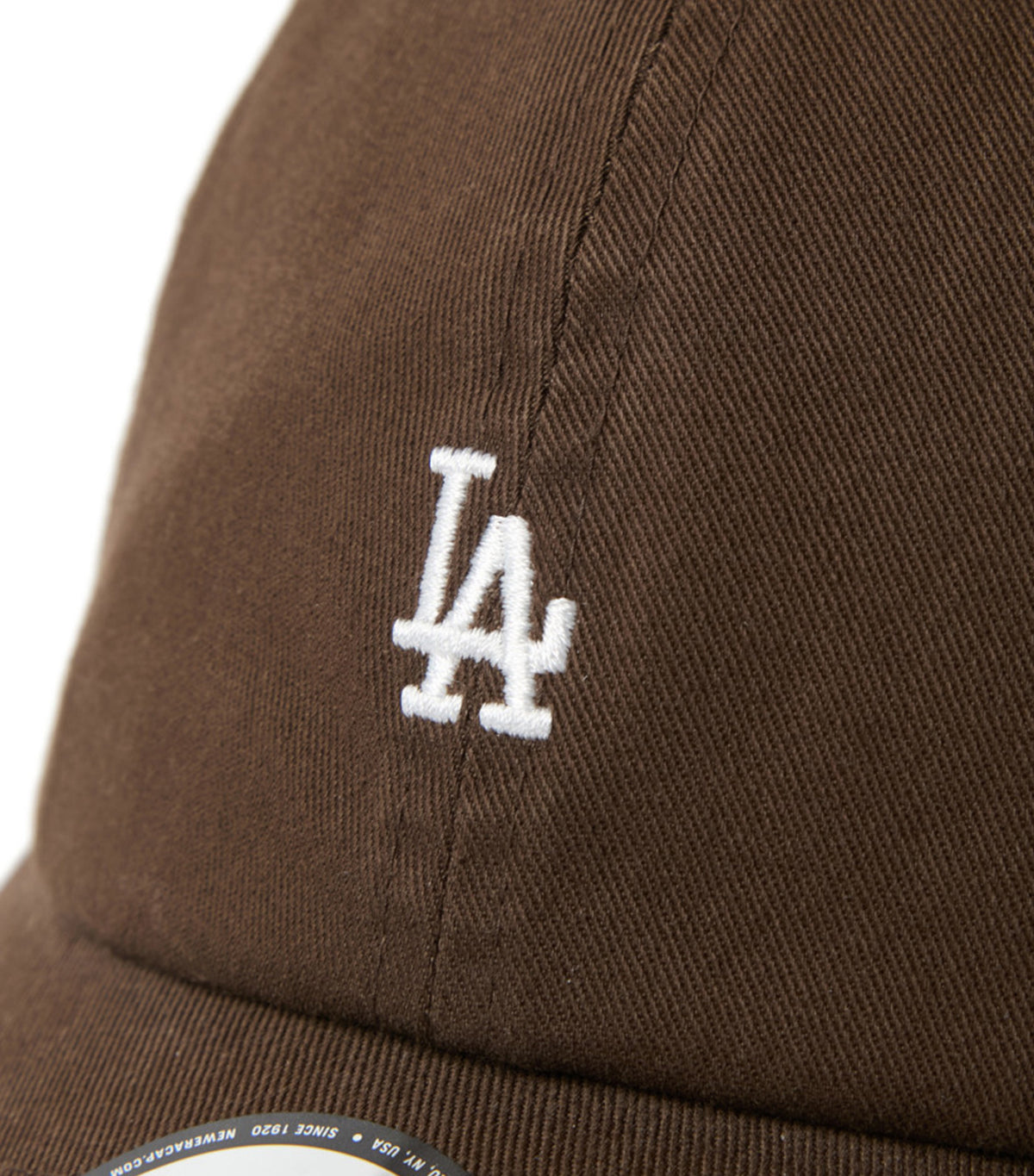 Los Angeles Dodgers Mini Logo Casual Classic Cap Walnut