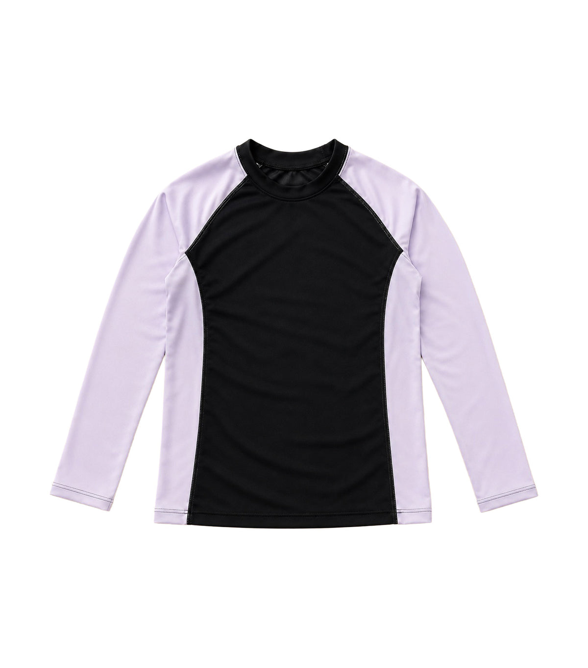 Activewear Rashguard Top Lilac/Black