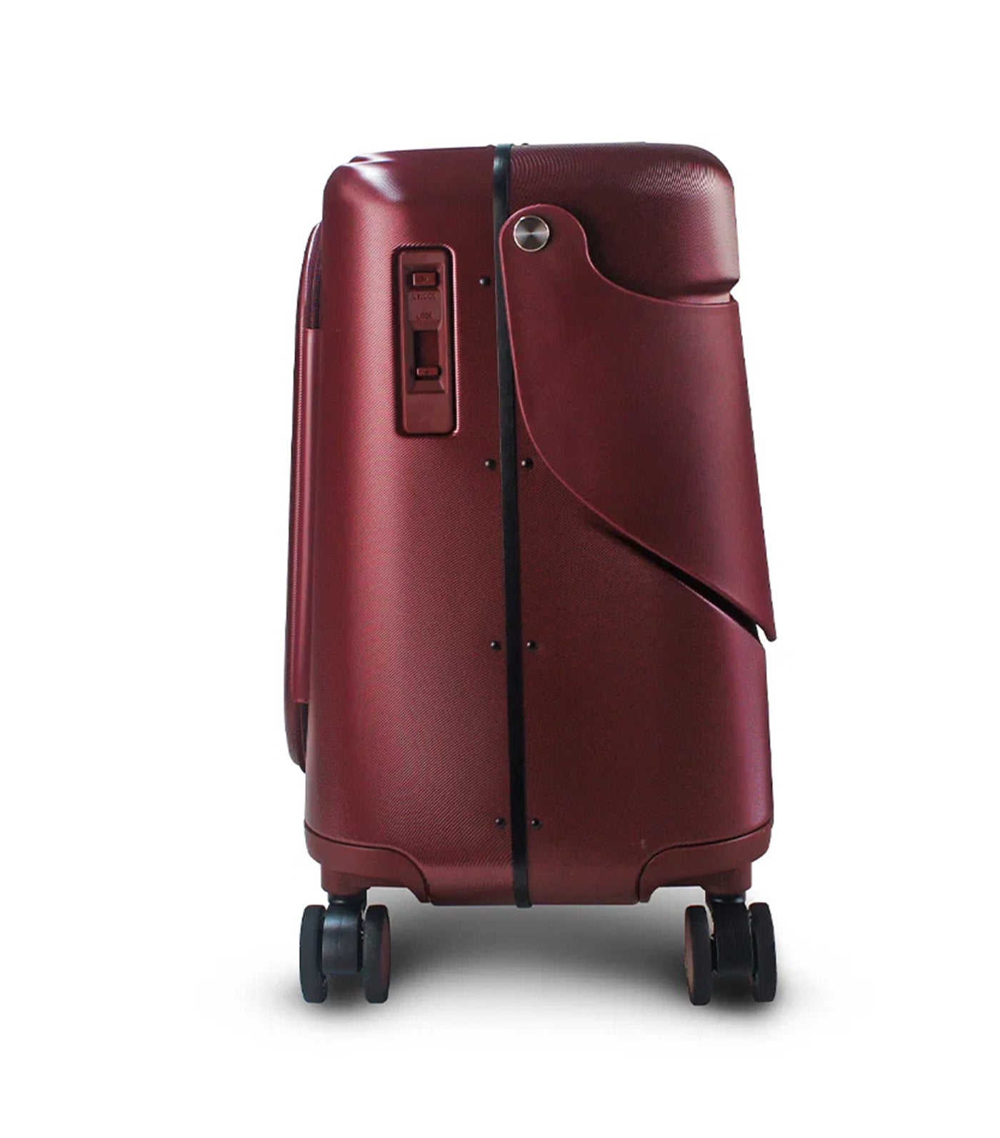 Carry-On Plus Luggage Burgundy