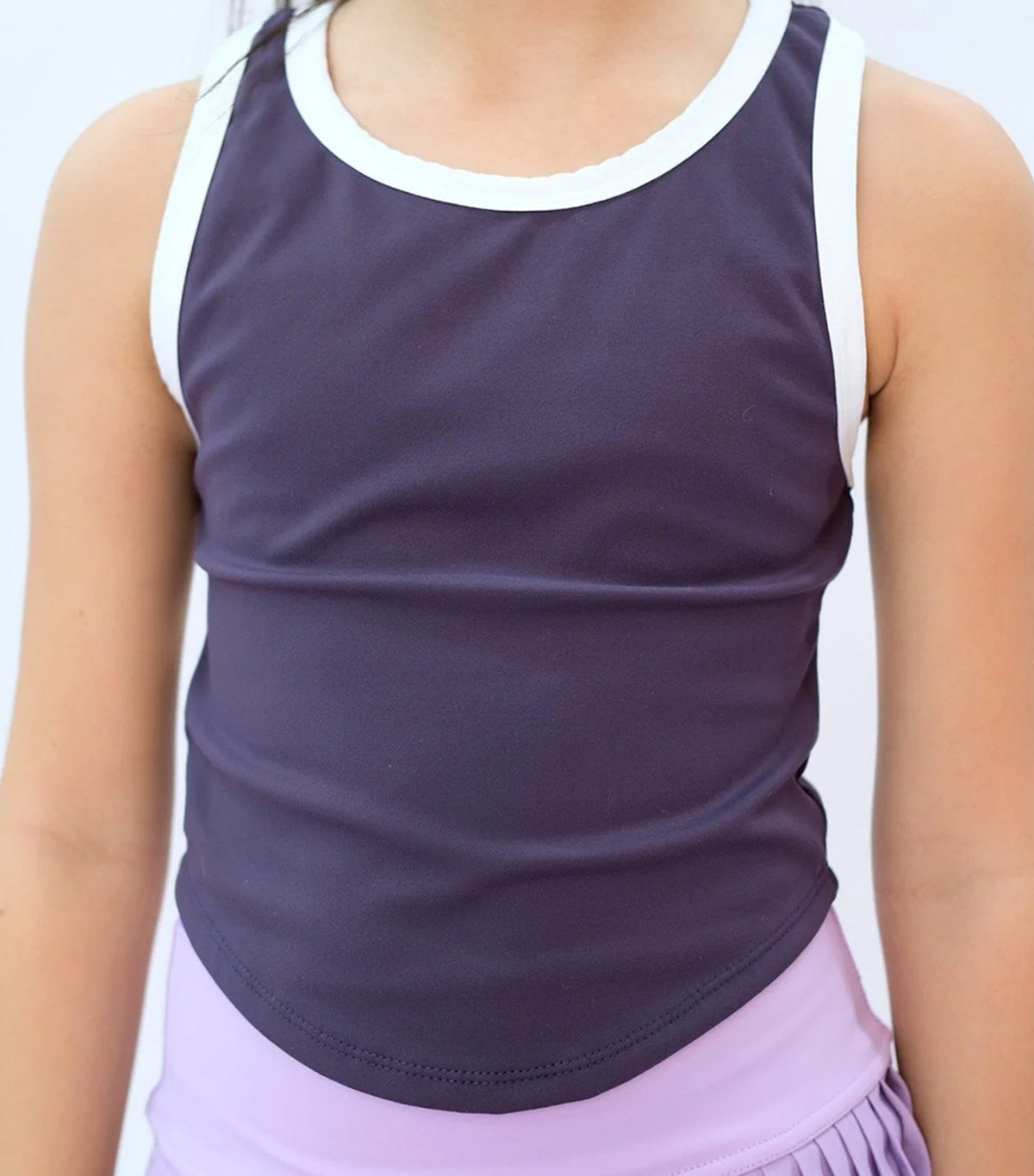 Razer Back Active Sando Top Dark Purple