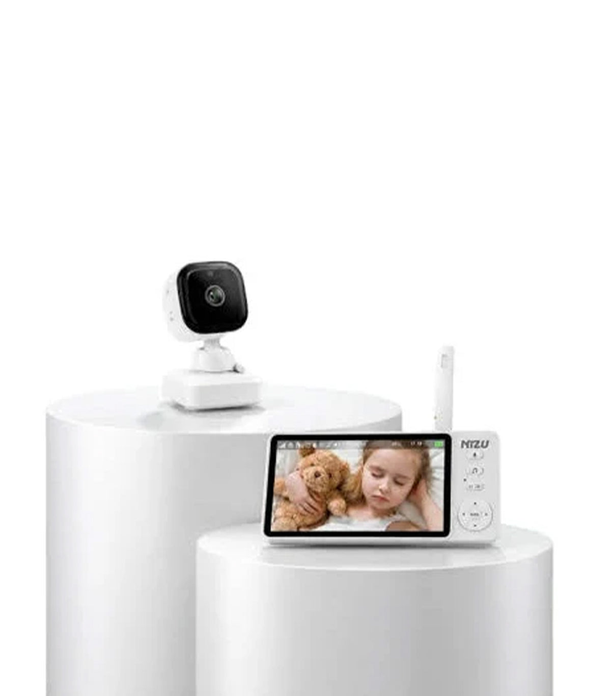 Multi-Functional Car & Home Monitor White