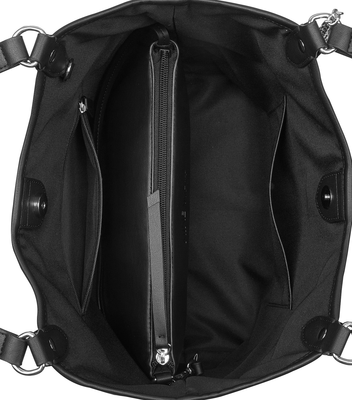 Jaslee 2 In 1 Tote Black