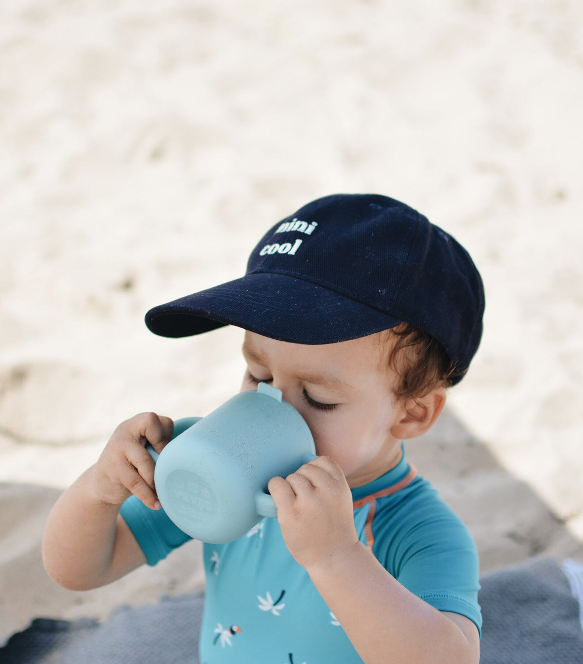 Silicone Learning Cup Blue
