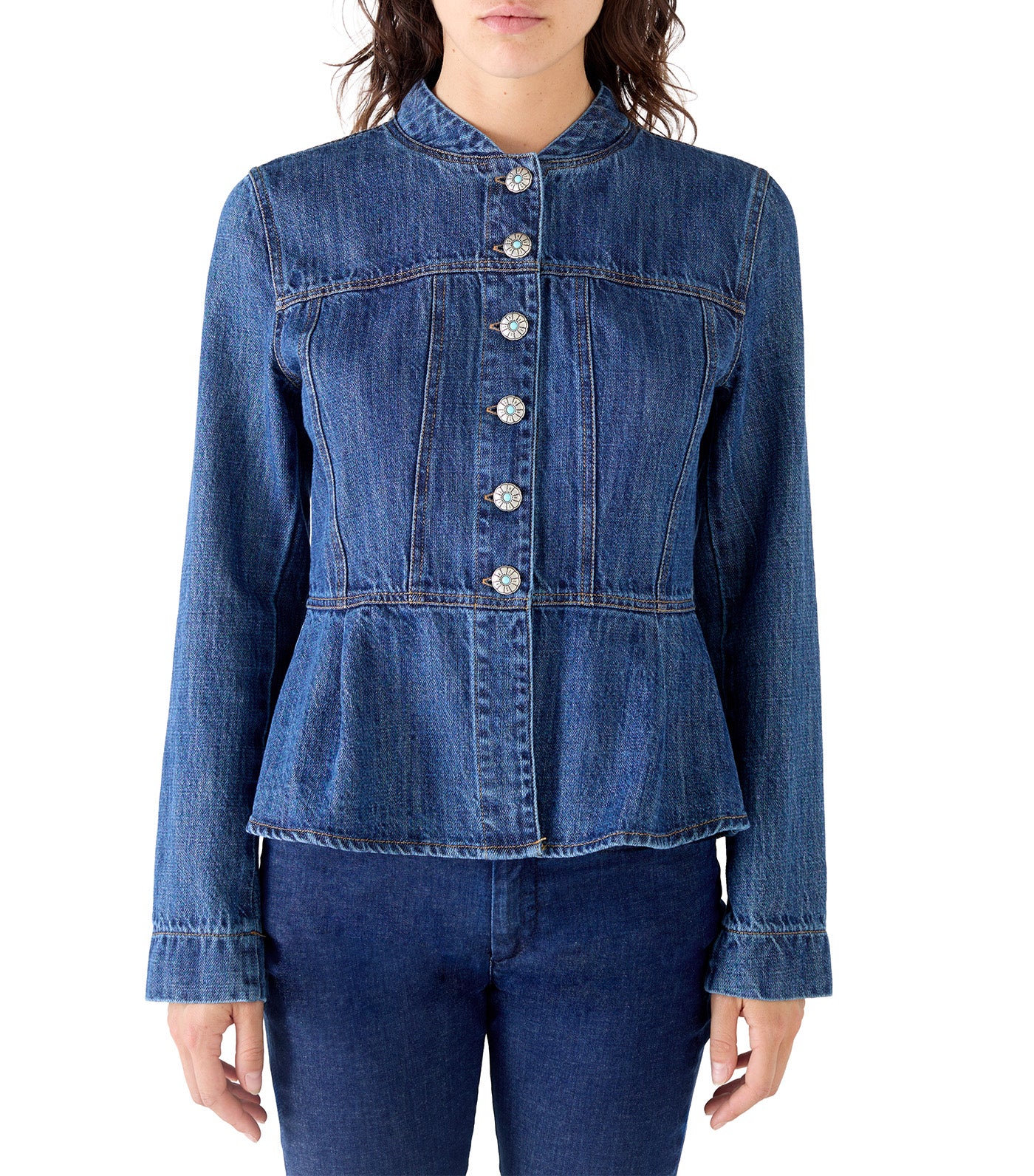 Joanna Slim Japan Denim Blue