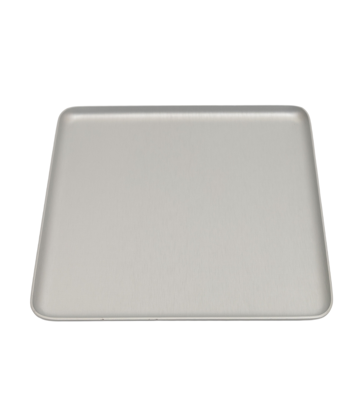 Pressed Tray Dish Silver