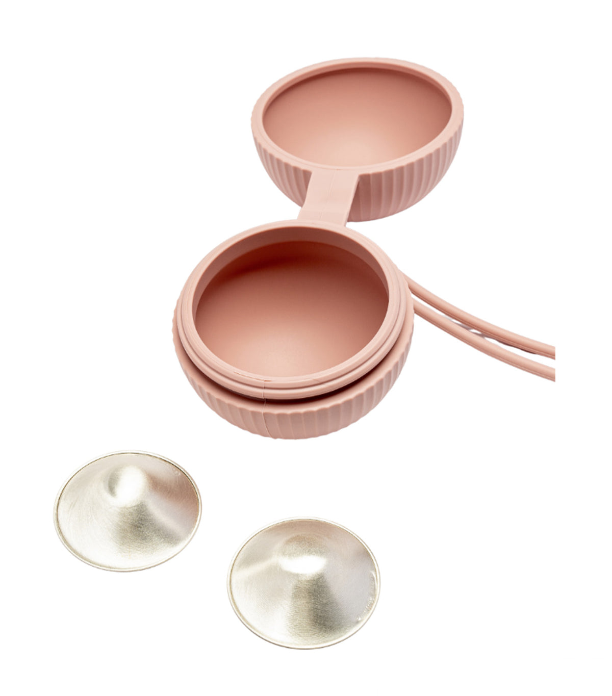 Silicone Nursing Cup Holder Dusty Pink