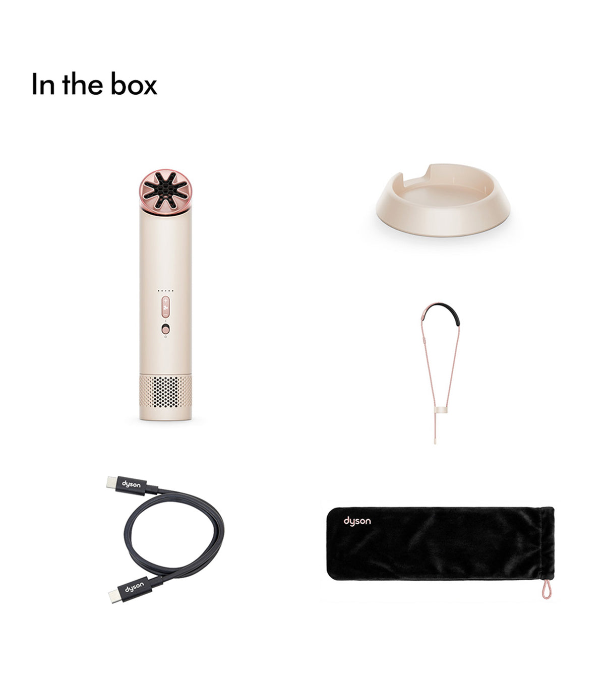 Hushjet Mini Portable Fan Pink/Blush Pink
