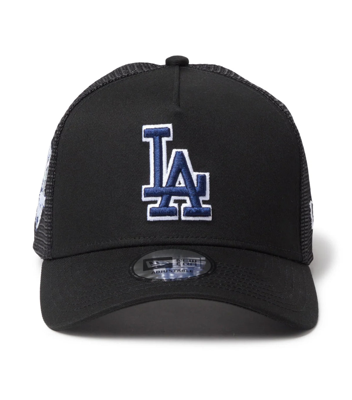 Los Angeles Dodgers 9FORTY A-Frame Trucker Adjustable Cap Black