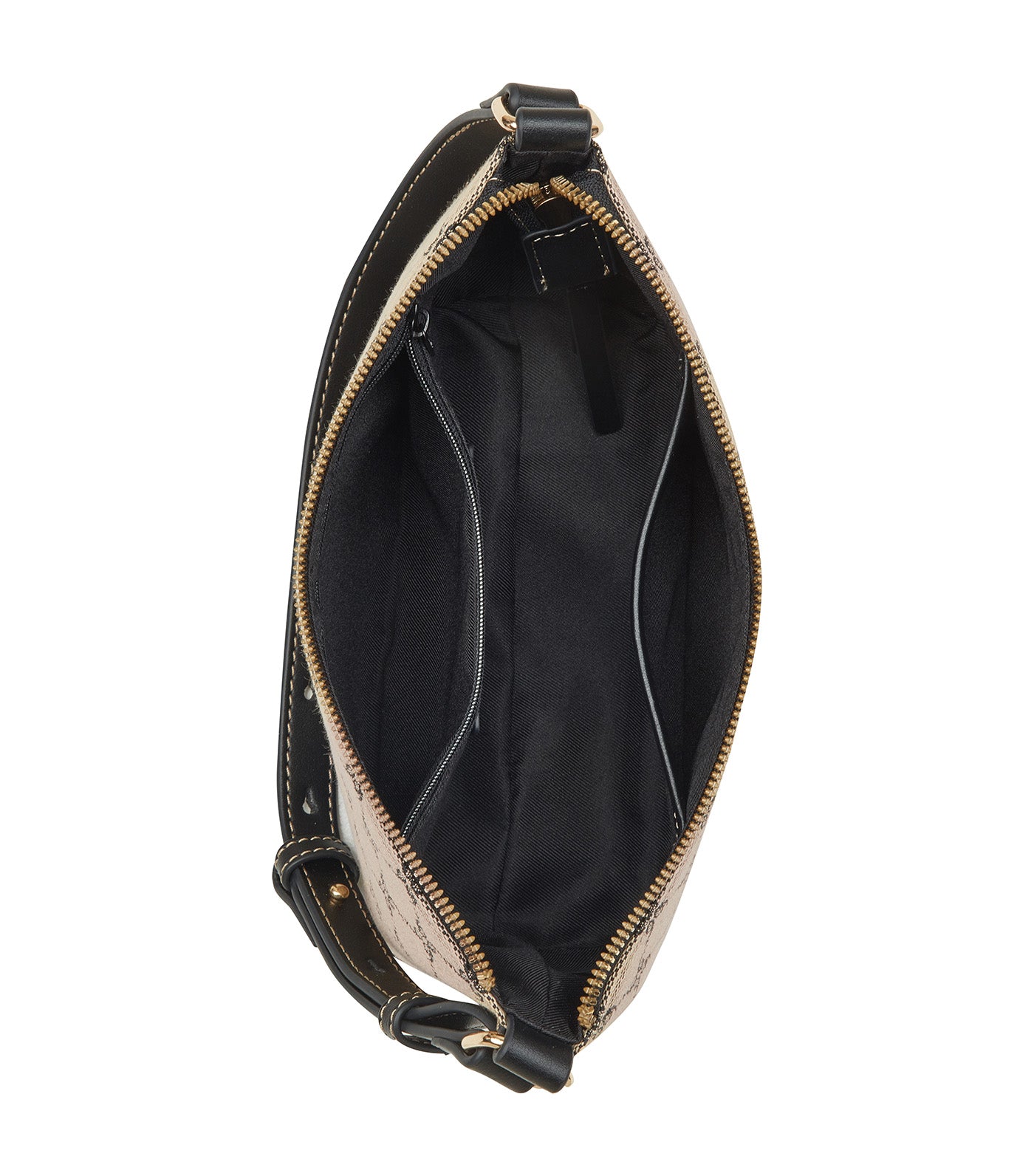 Anders Shoulder Bag Natural Logo/Black