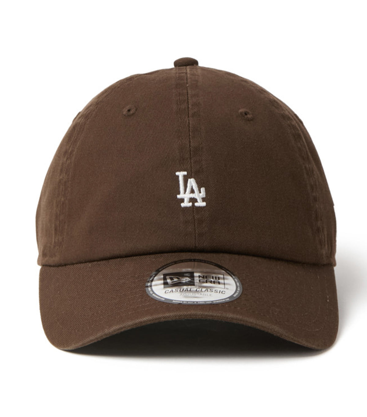 Los Angeles Dodgers Mini Logo Casual Classic Cap Walnut