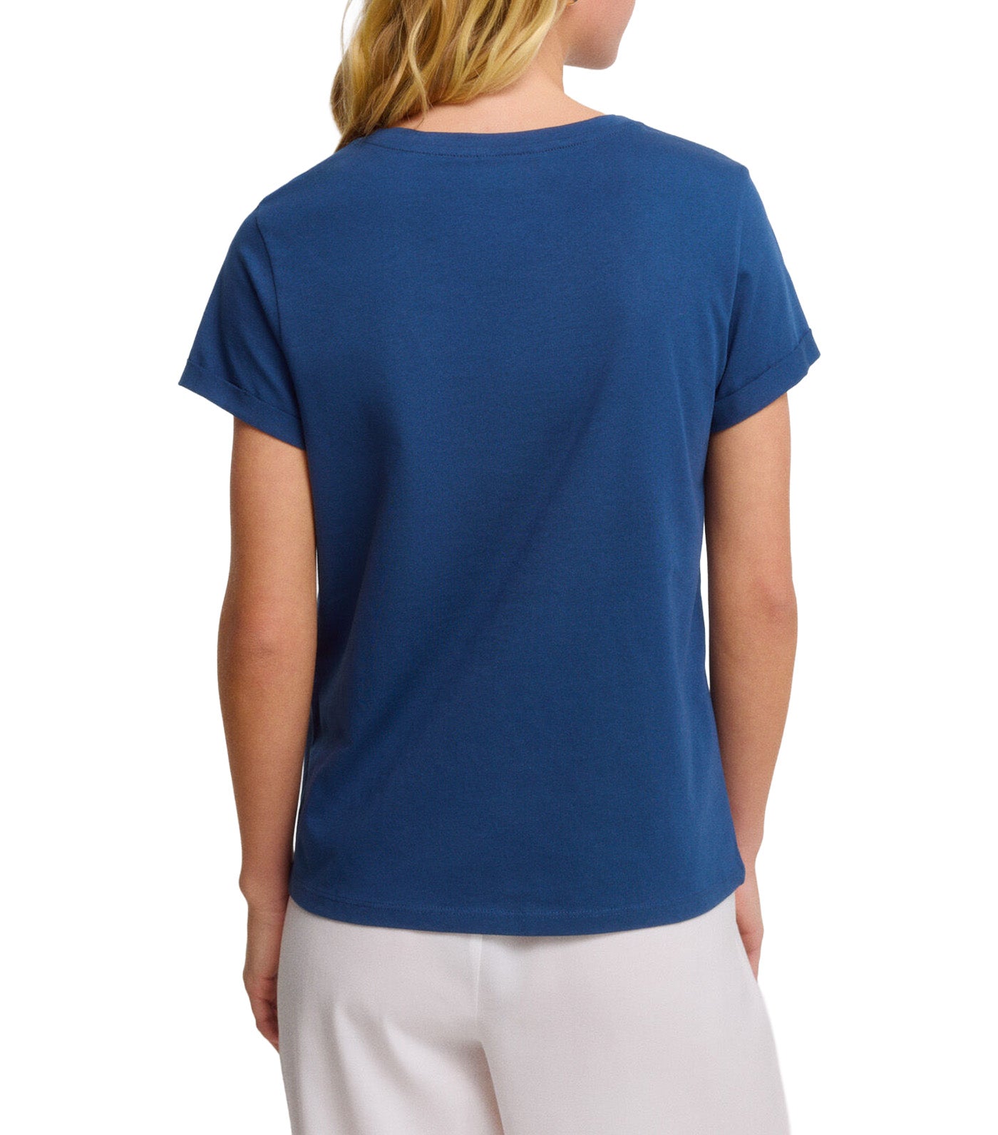Waves Short-Sleeved T-Shirt Navy