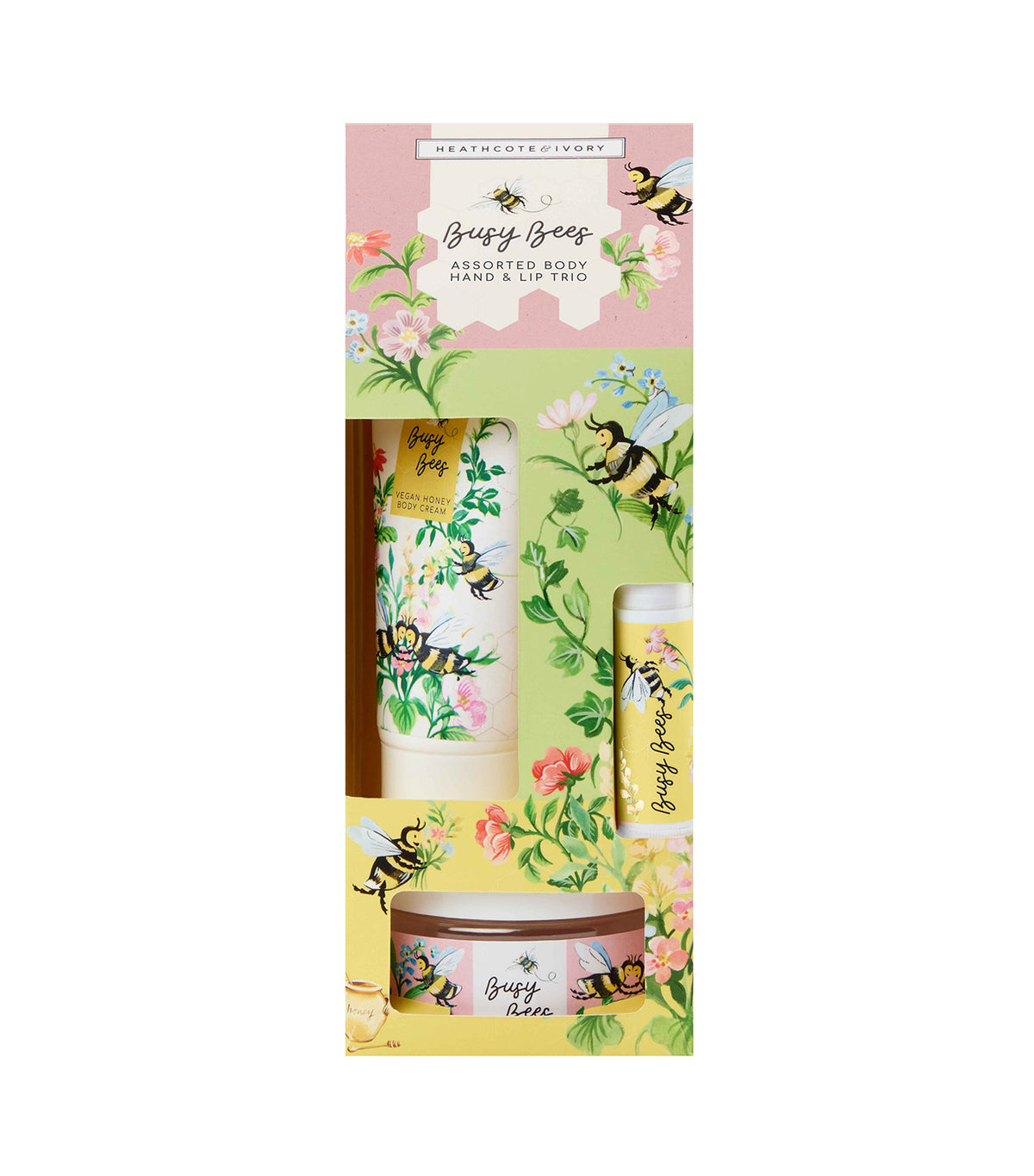Busy Bees Assorted Body Hand & Lip Set