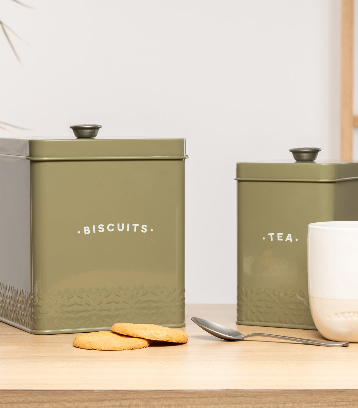 Tea Storage Canister Moss