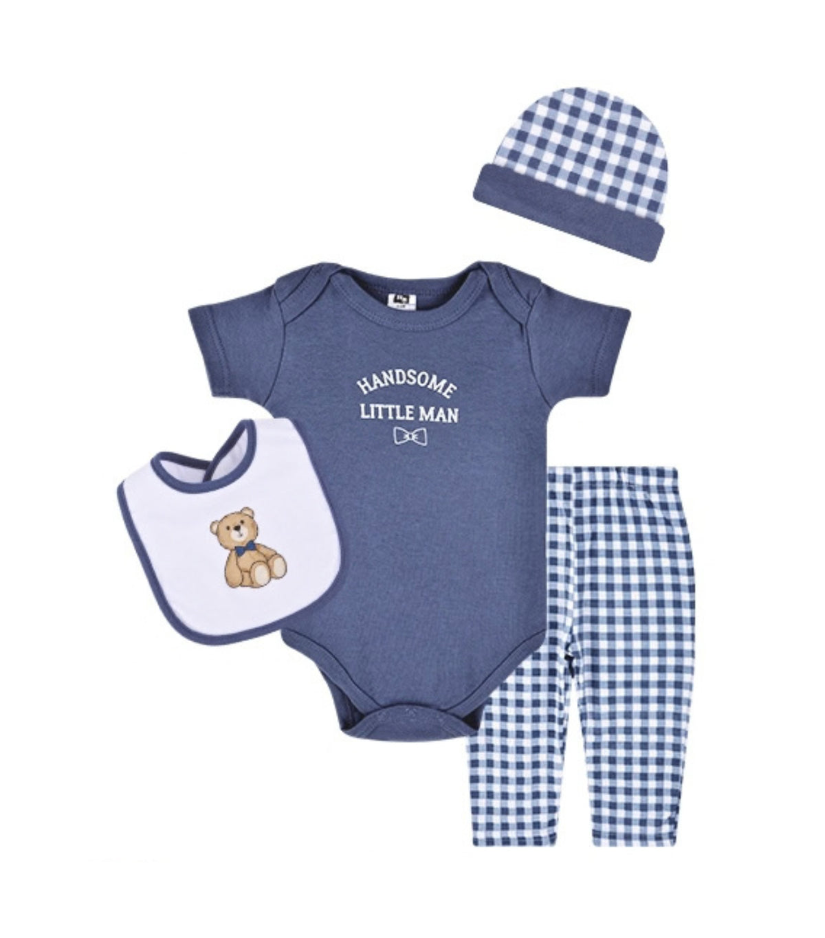 8pc Grow with Me Set Gentleman Bear