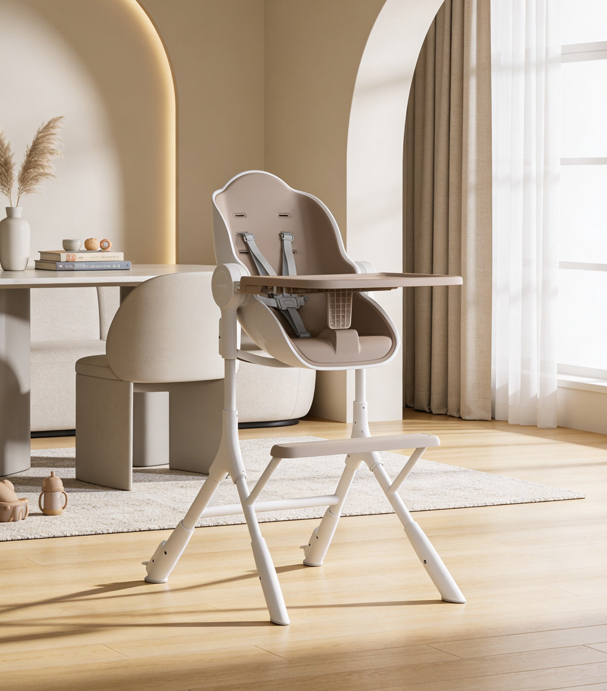 Cocoon Z High Chair Latte Brown