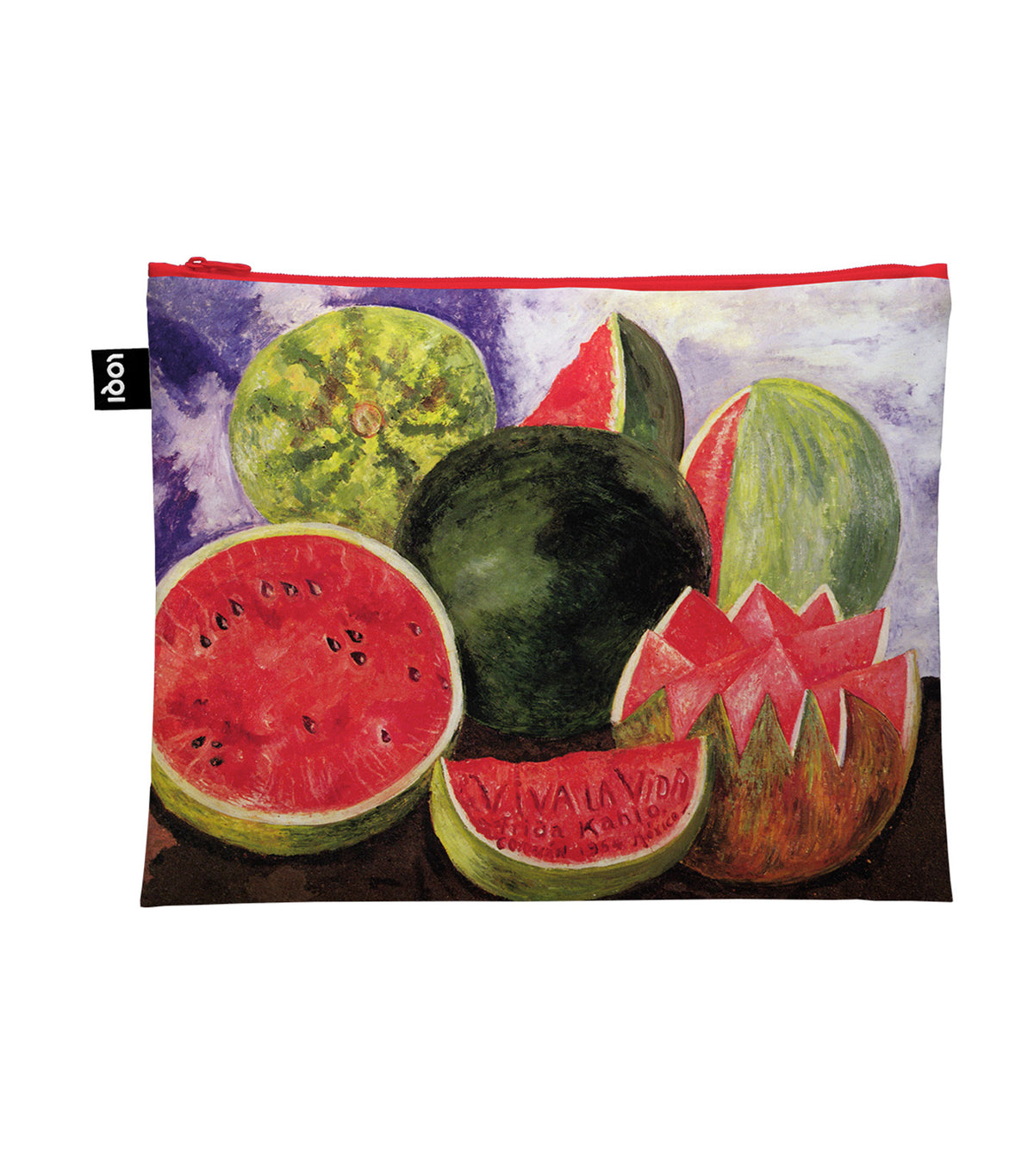 FRIDA KAHLO Recycled Zip Pockets