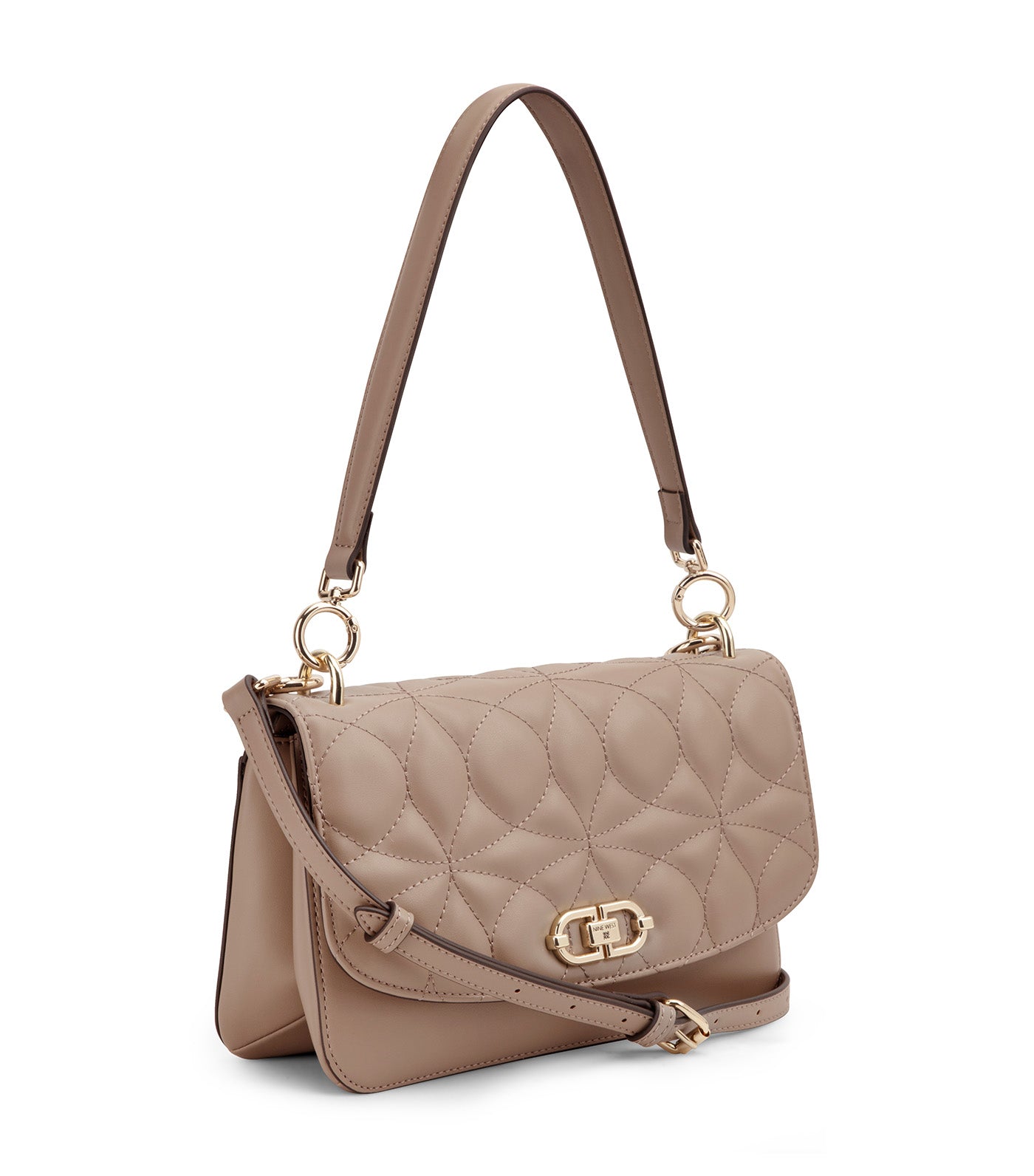 Kashton Convertible Shoulder Flap Dark Mushroom
