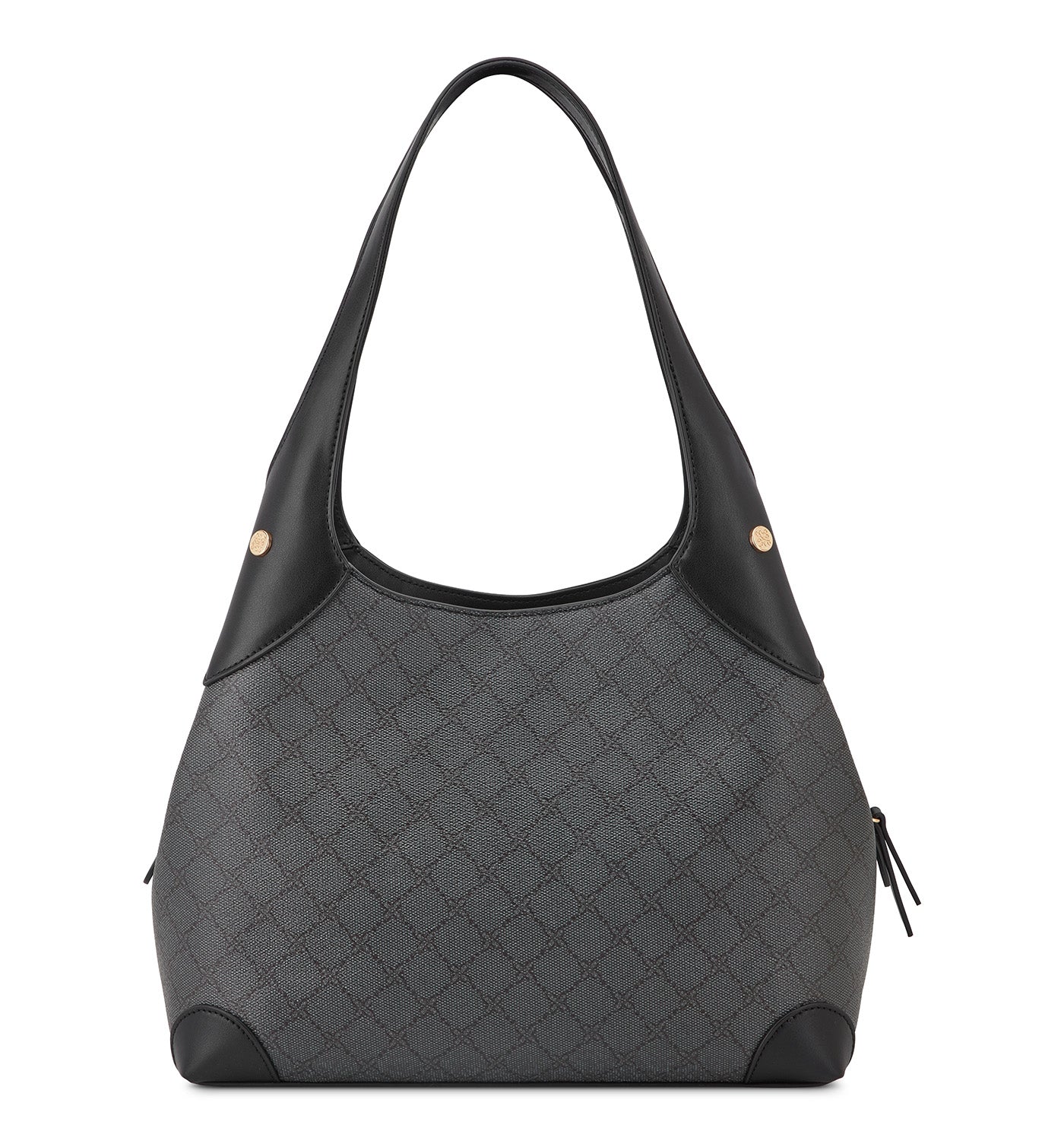 Eamon 3 Comp Shoulder Bag Onyx Lgo