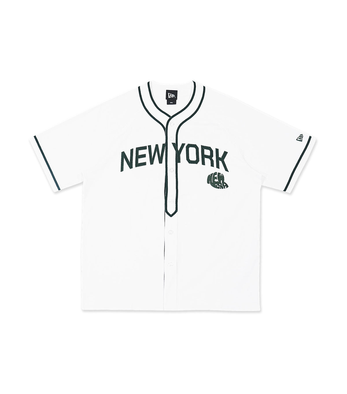 New York Baseball Jersey White