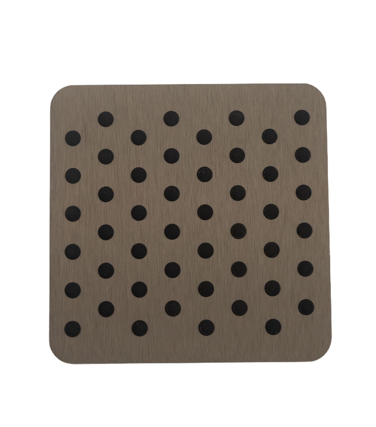 Coaster Rubber Grip Mocha