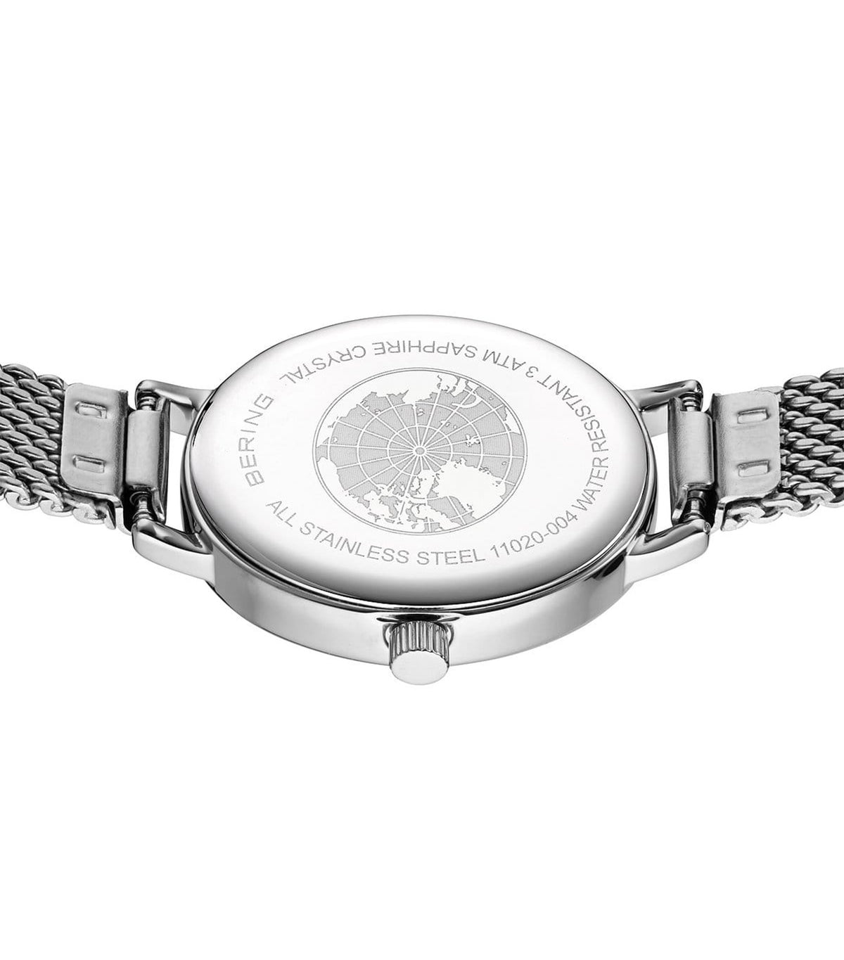 11020-004 Women's Steel Dial Watch Silver