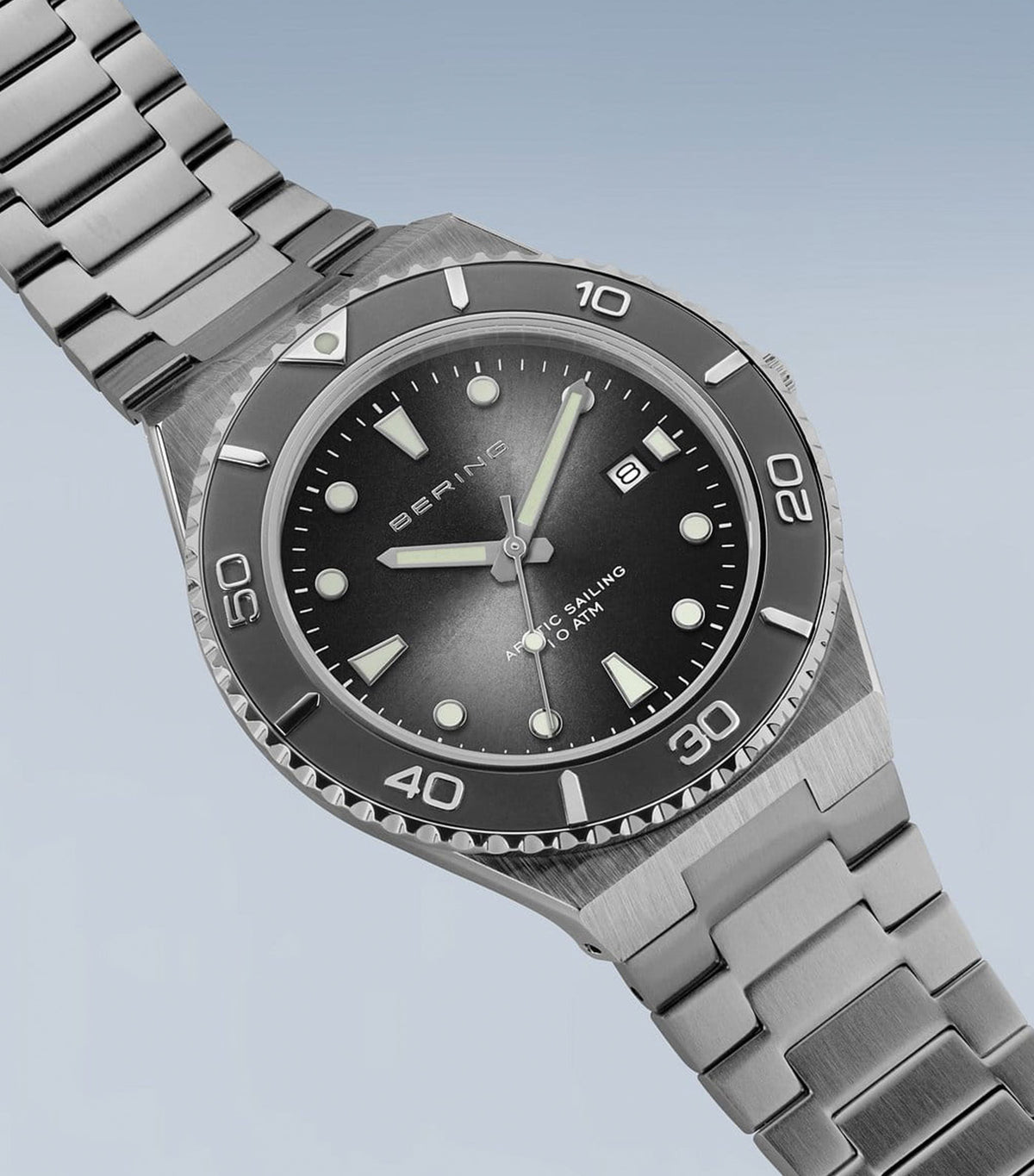 18940-777 Men's Arctic Sailing Steel Quartz Watch Gray
