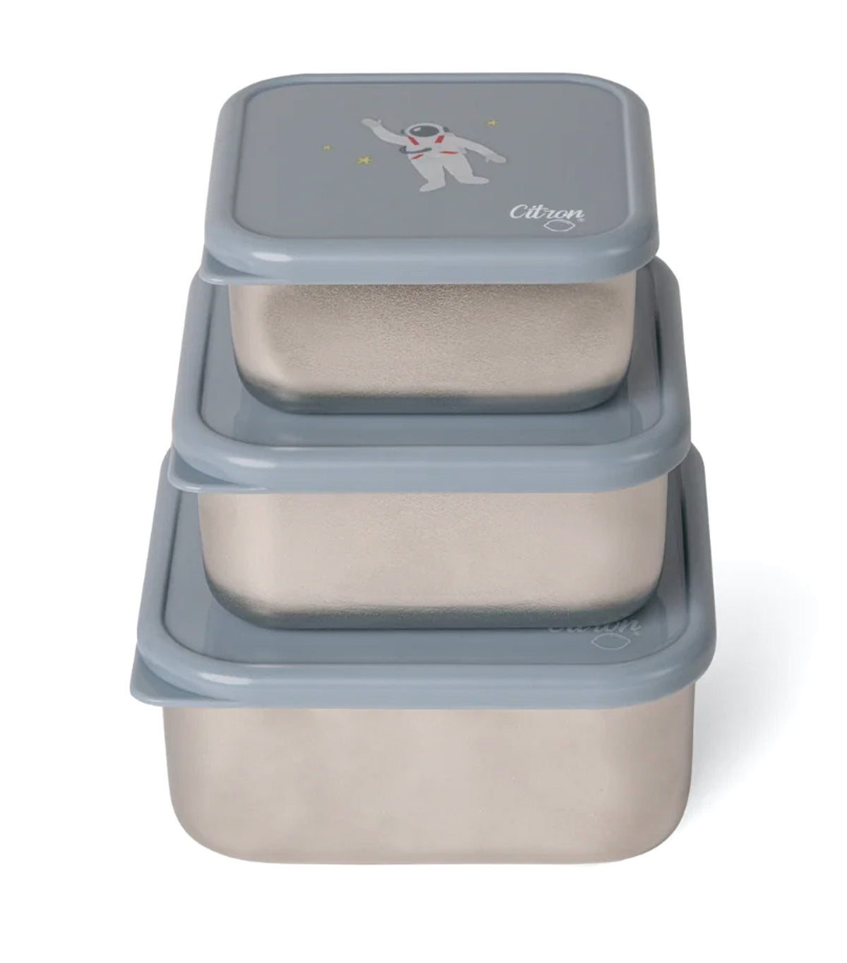 Stainless Steel Stackable Lunchbox Spaceship