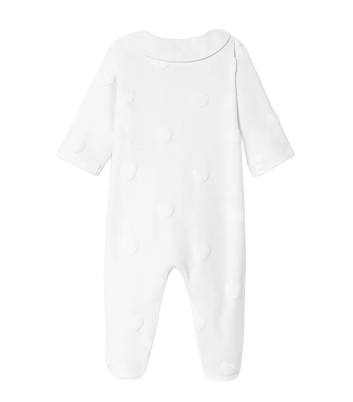 Gretta Newborn Pajama White