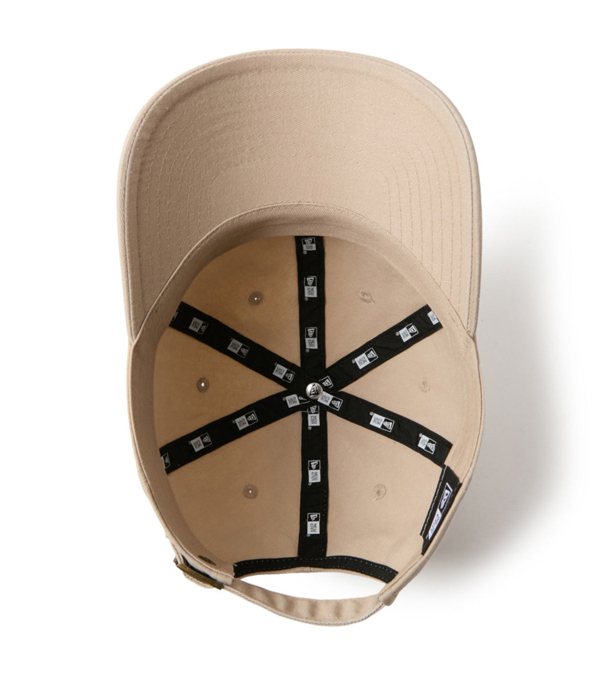 Handwritten Logo Casual Classic Cap New Beige