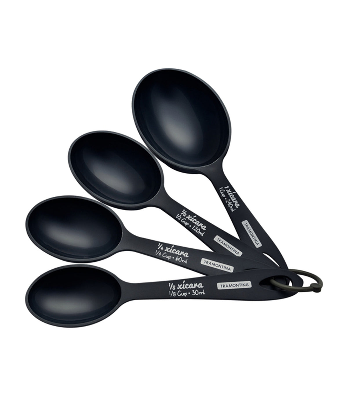 Measuring Cups 4pcs Black/Gray