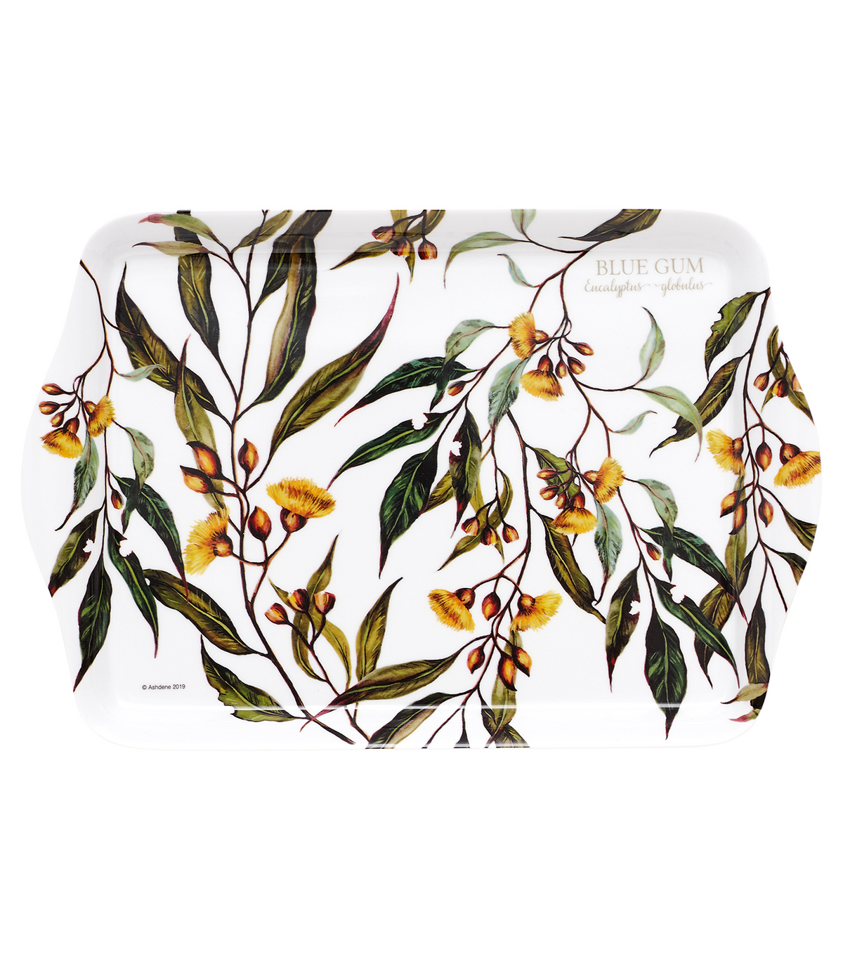 Australian Floral Emblems Blue Gum Scatter Tray Set of 2