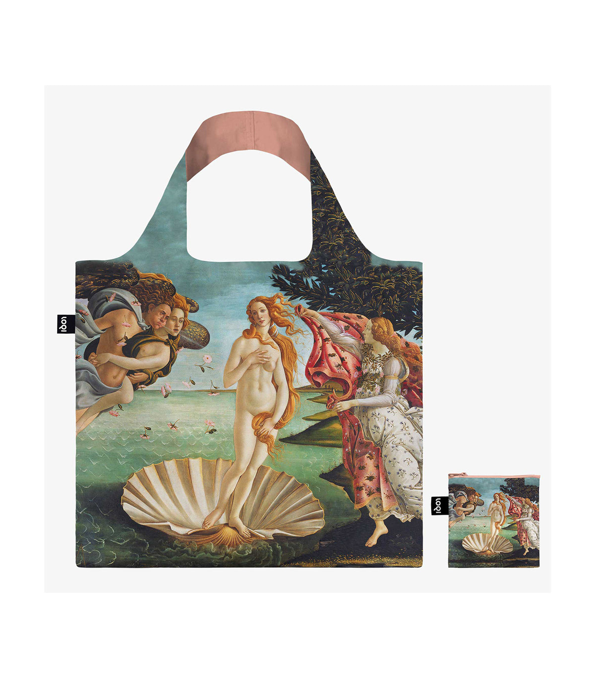 SANDRO BOTTICELLI Birth of Venus Recycled Bag