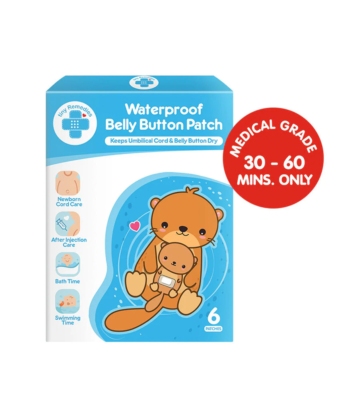 Tiny Remedies Waterproof Belly Button Patch