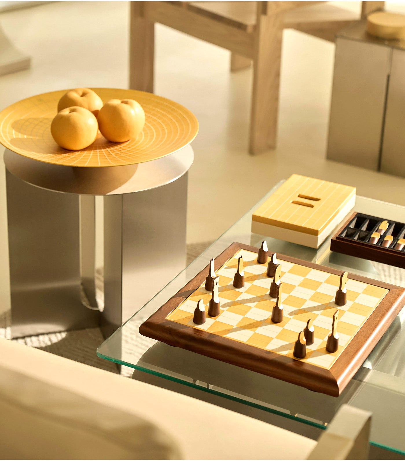 Aurify Chess Set Gold