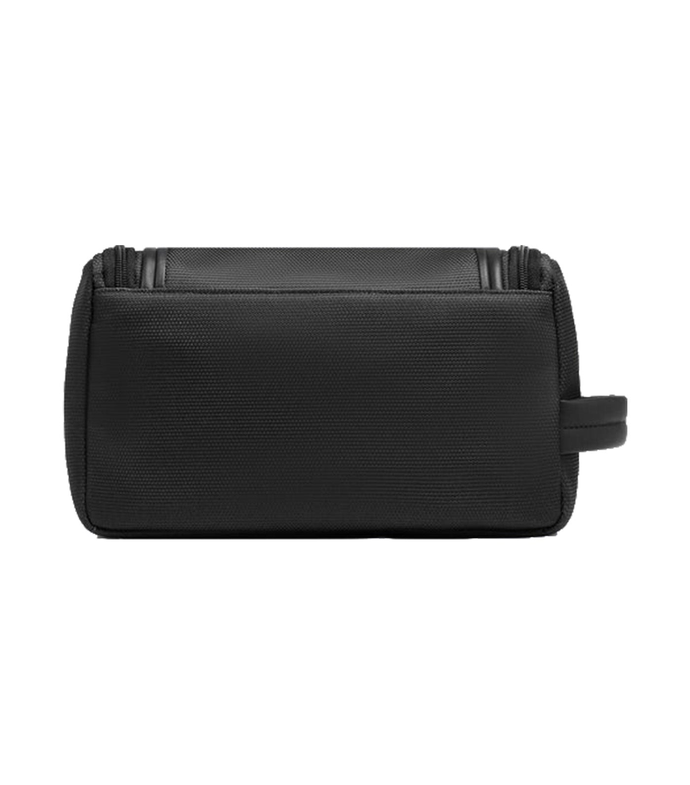 Toiletry Bag in Recycled Textile Black