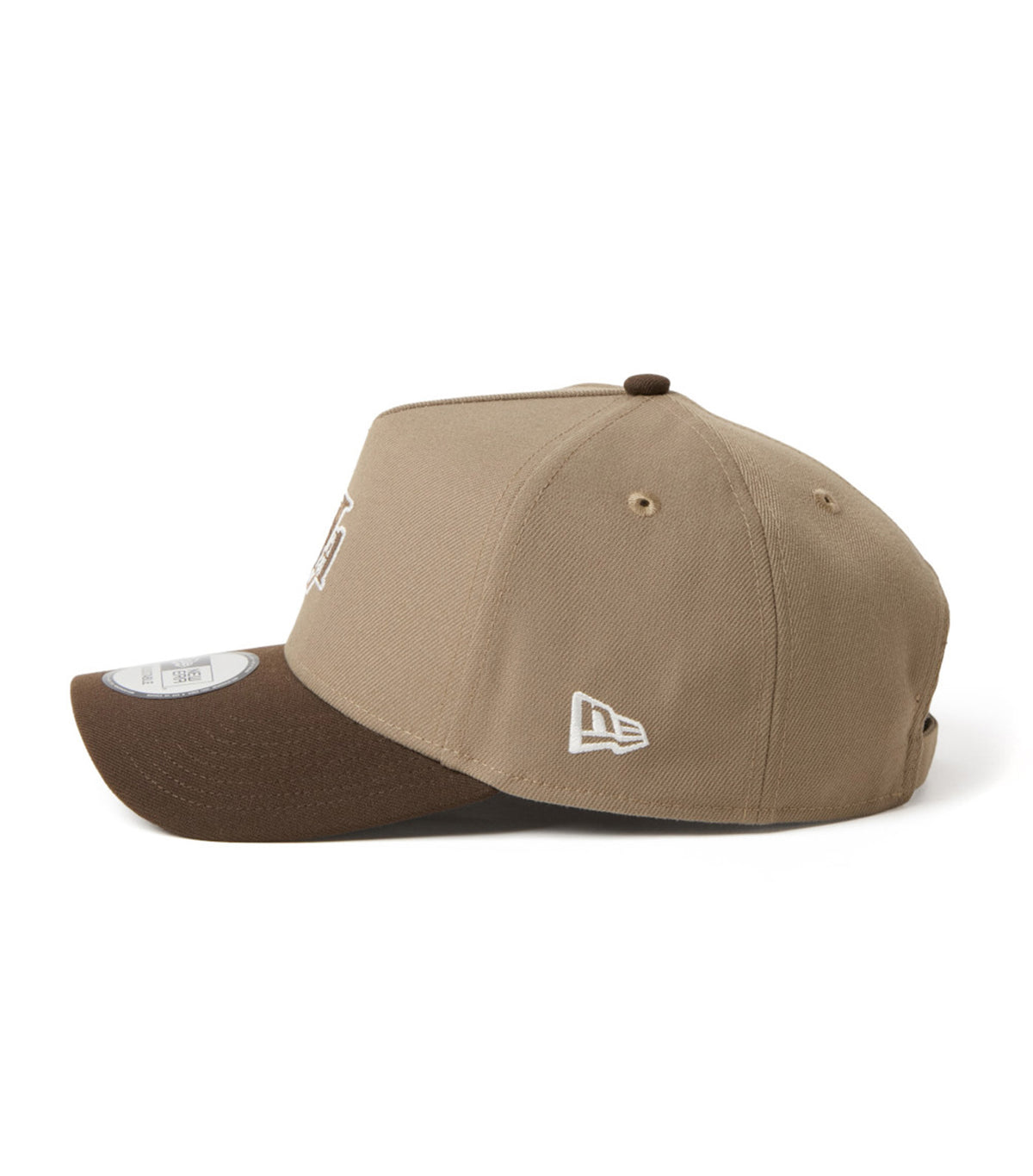 Los Angeles Lakers 9FORTY A-Frame Adjustable Cap British Khaki/Walnut