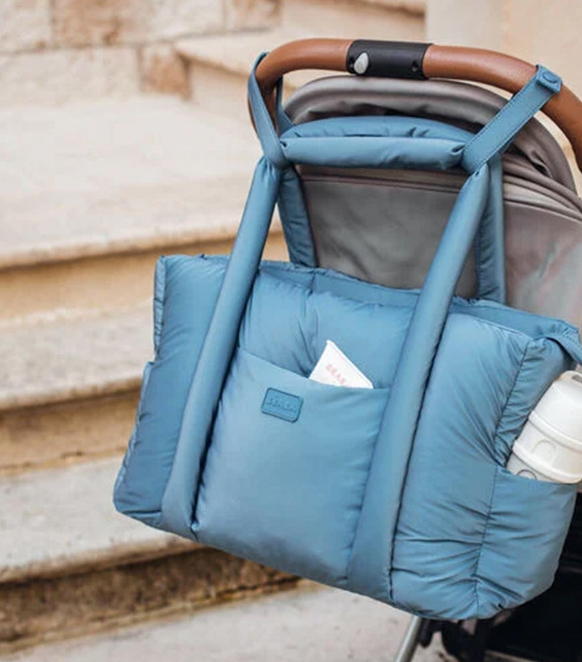 Sac Puffy Paris Changing Bag Baltic Blue