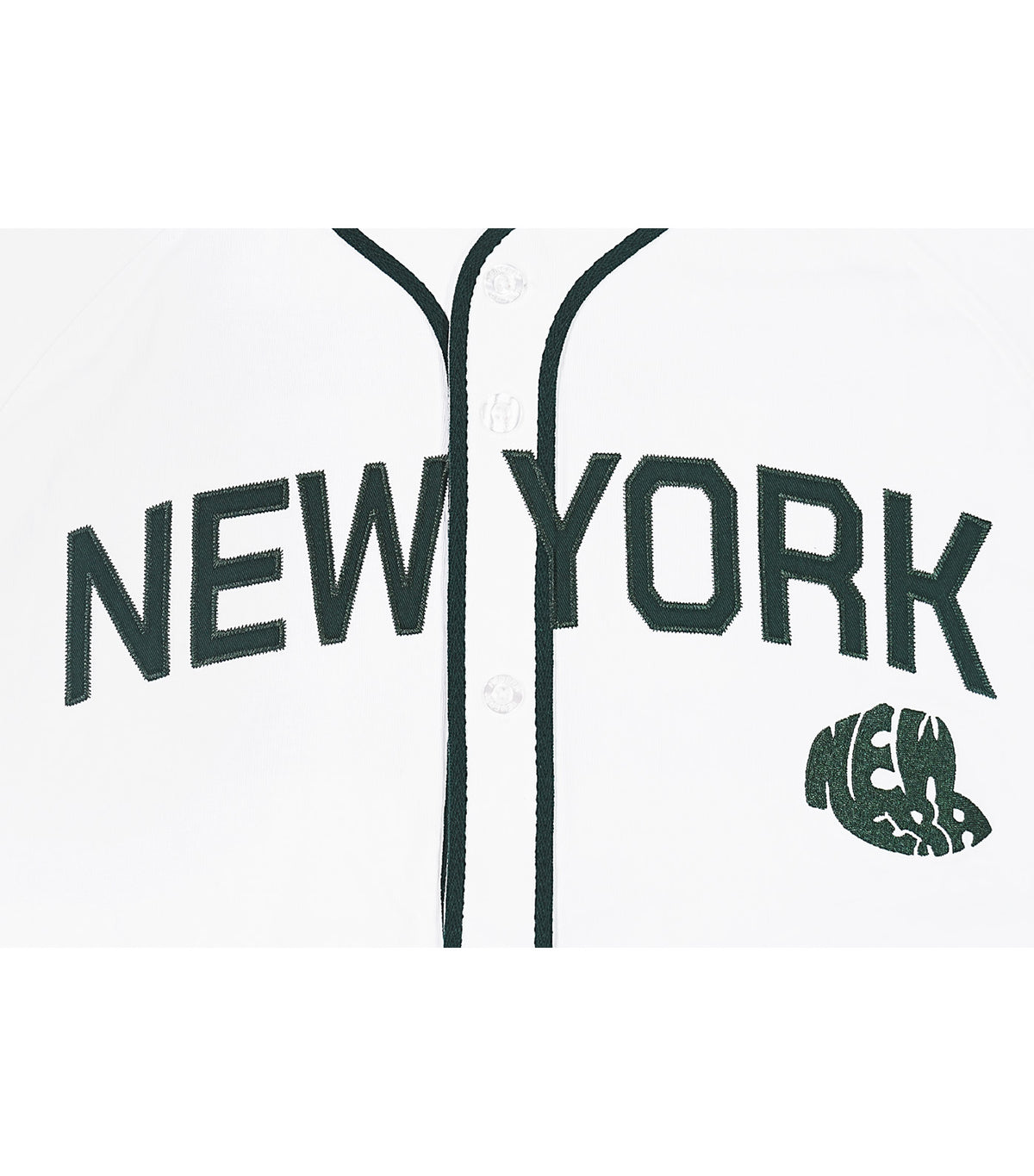 New York Baseball Jersey White