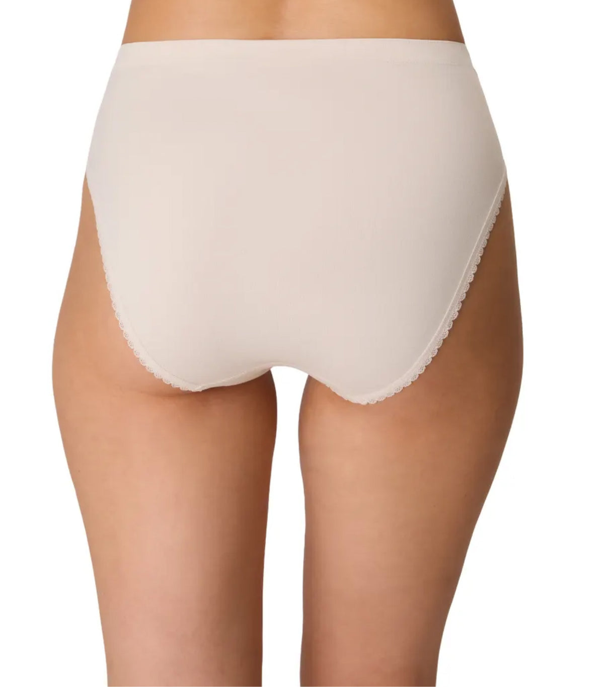 High-Cut Brief Beige Bisque