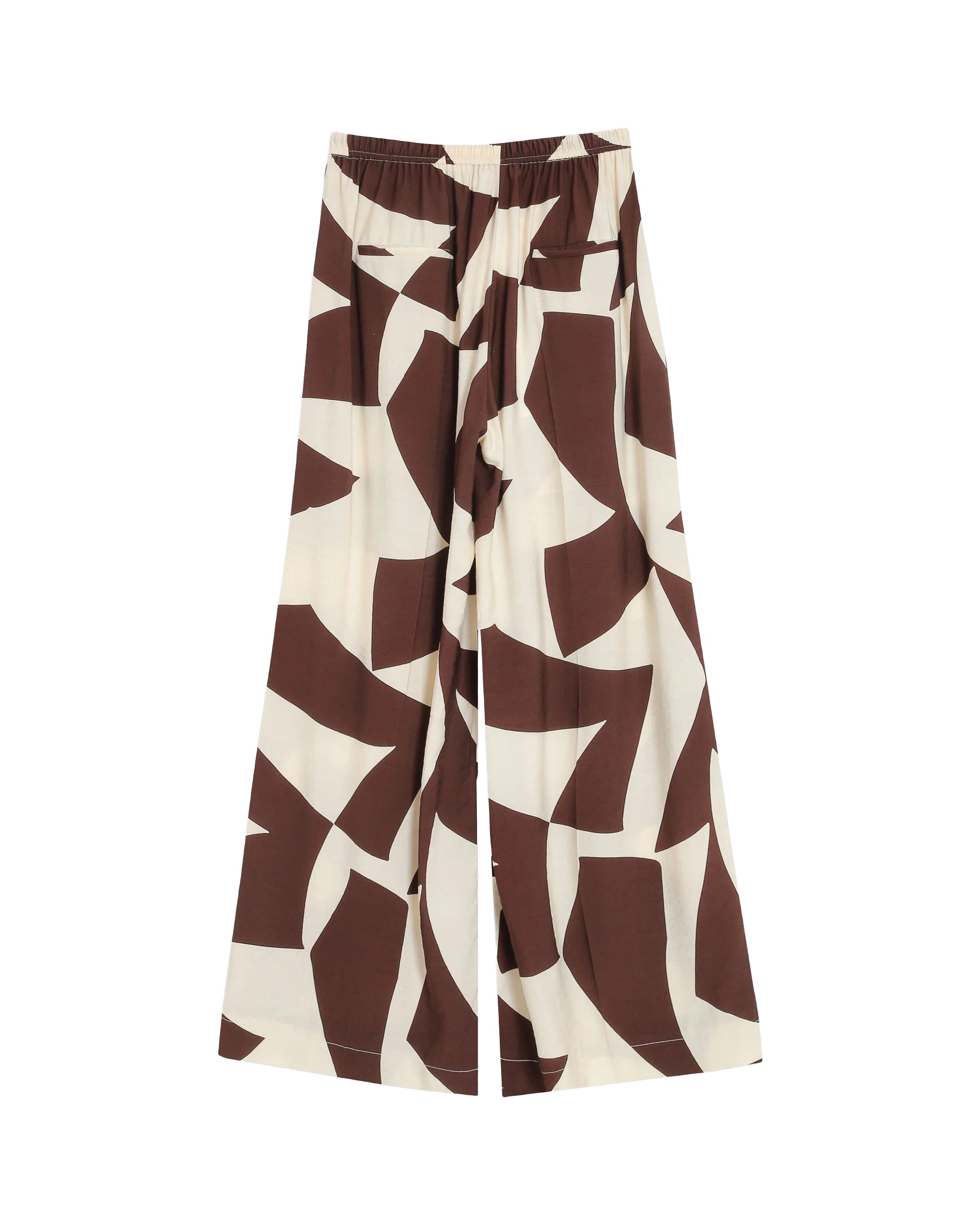 Veni Wide Trousers Chocolate